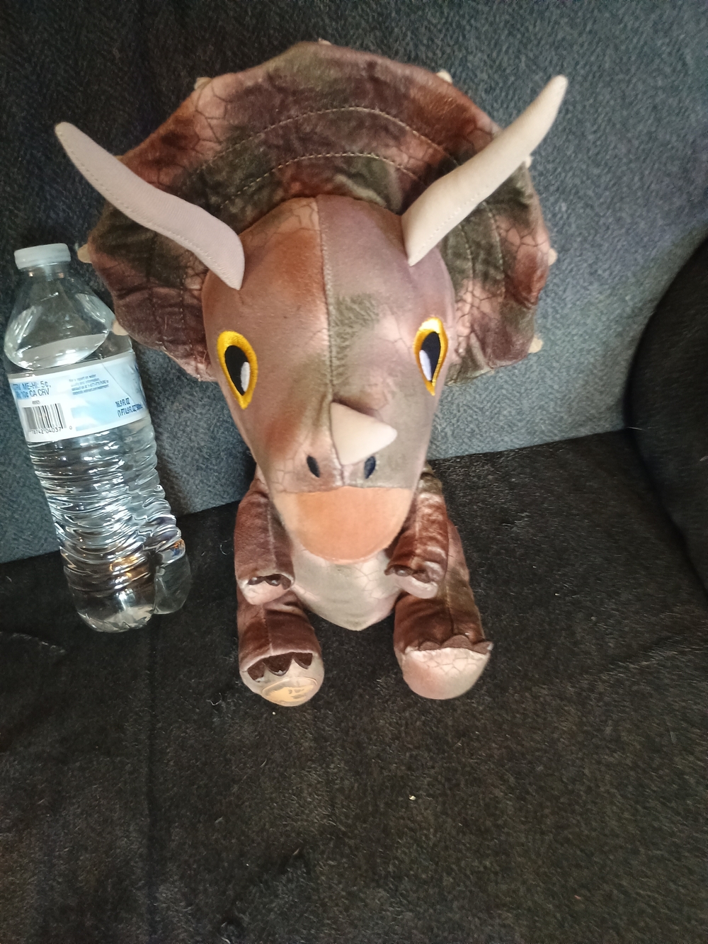Jurassic World Triceratops Plush Kohlโs Cares Brown Dinosaur Stuffed Animal